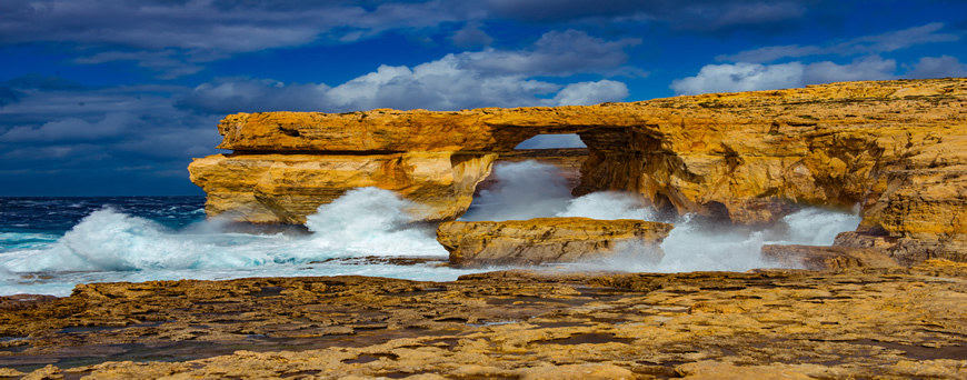 Image of Azure Window in Malta