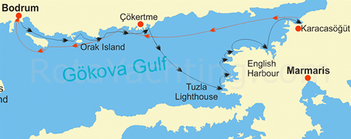 Turkey Bodrum Gulet Cruise